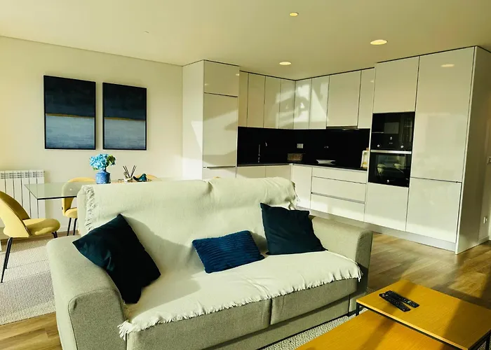 公寓 Paradis Bleu Marinhas (Braga)